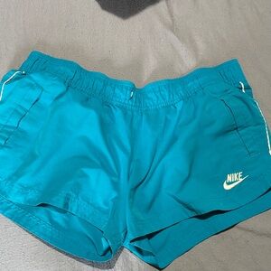 Nike Women's Aqua Athletic Shorts